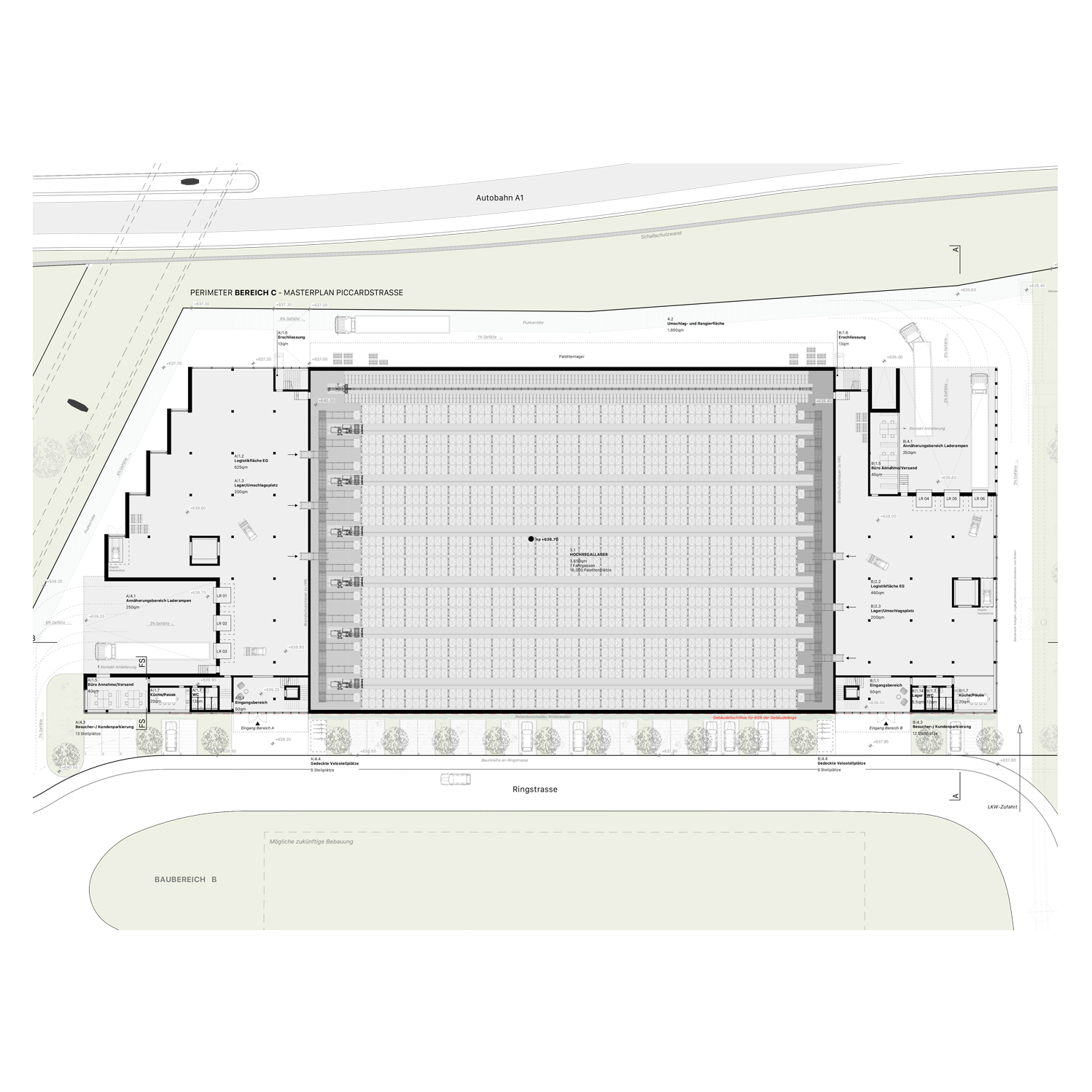 Verwaltungs- und Logistikgebäude St. Gallen / Flühler Architektur GmbH St.Gallen Herisau