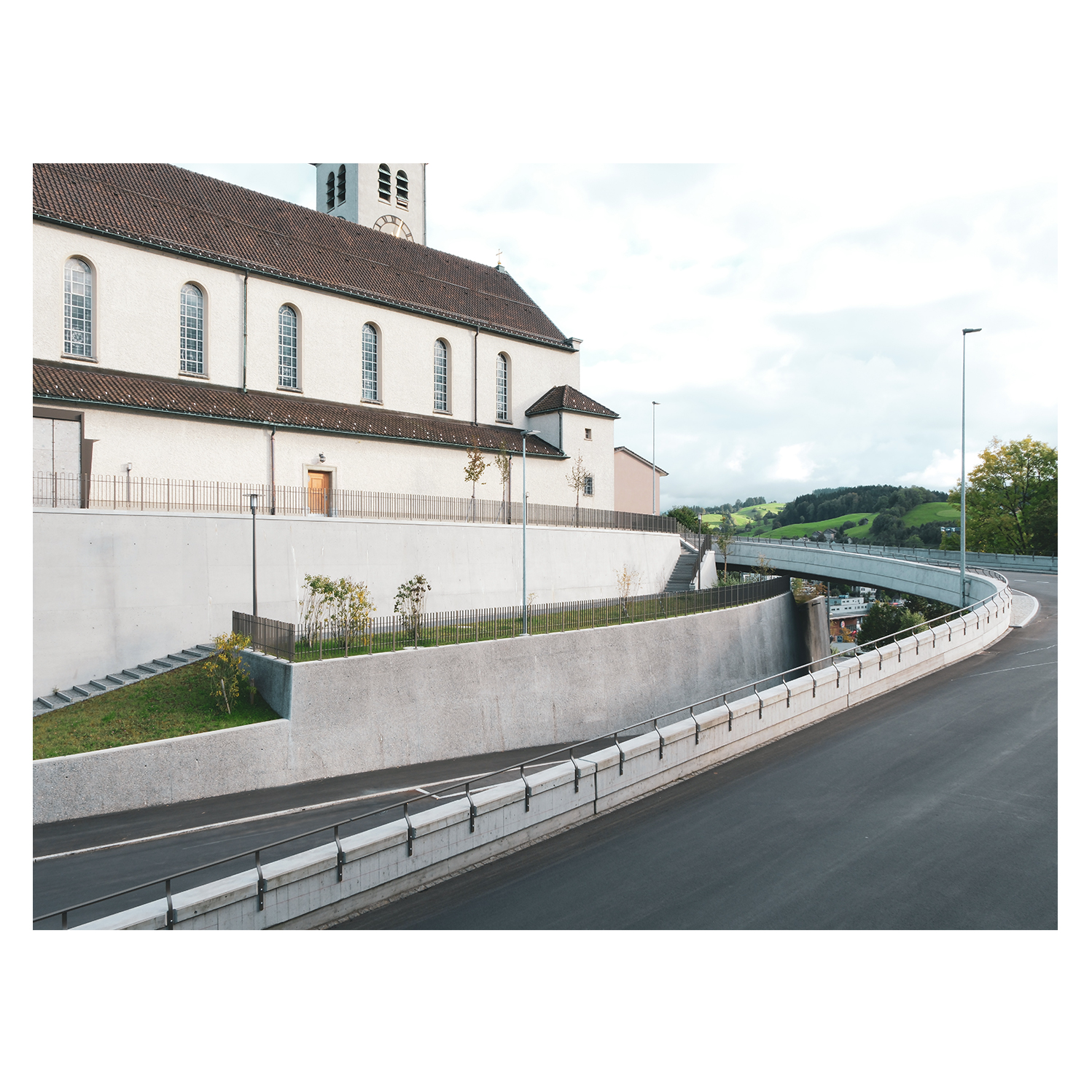 Erschliessung und Neubau Lift Kirche Herisau / Flühler Architektur St. Gallen Herisau 