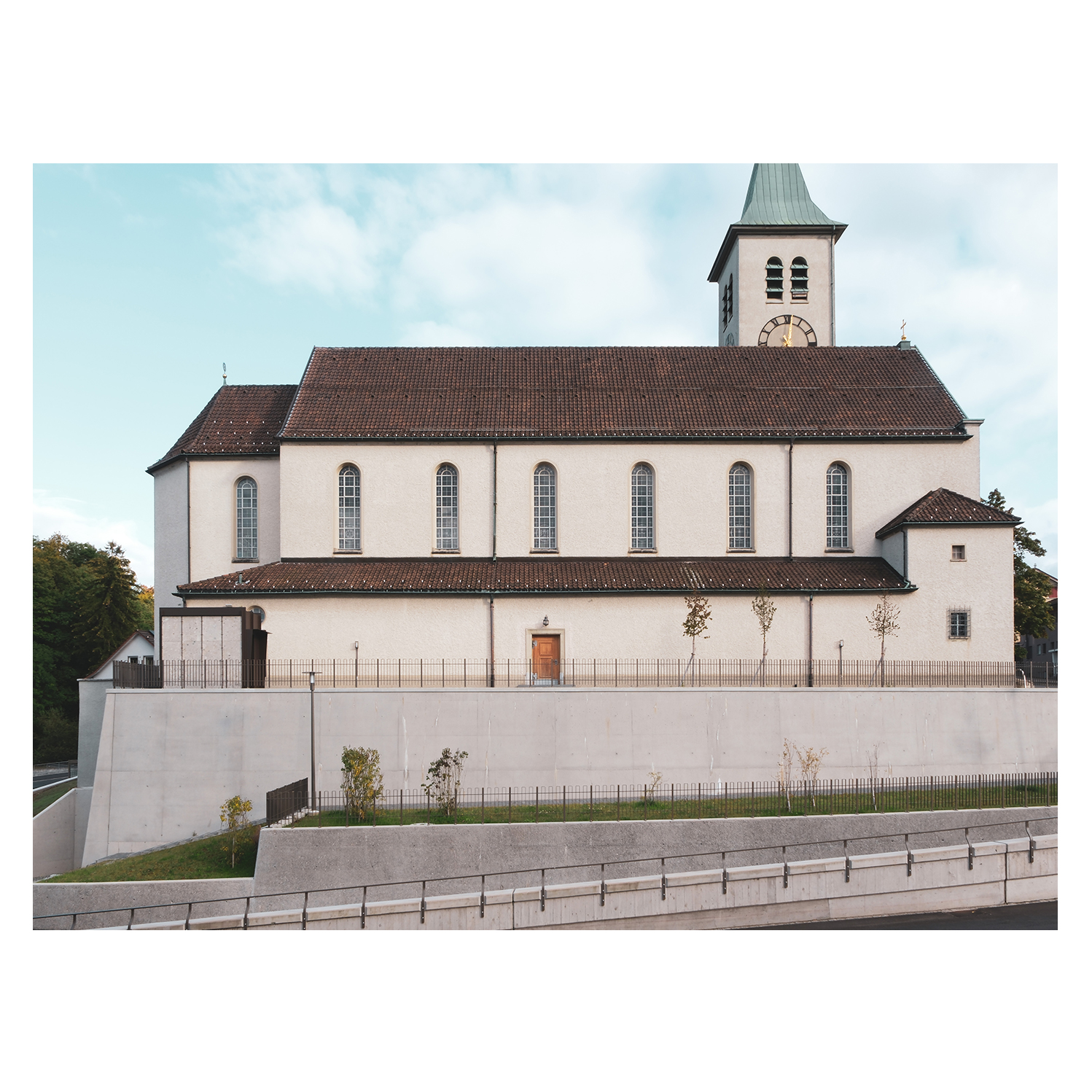 Erschliessung und Neubau Lift Kirche Herisau / Flühler Architektur St. Gallen Herisau 