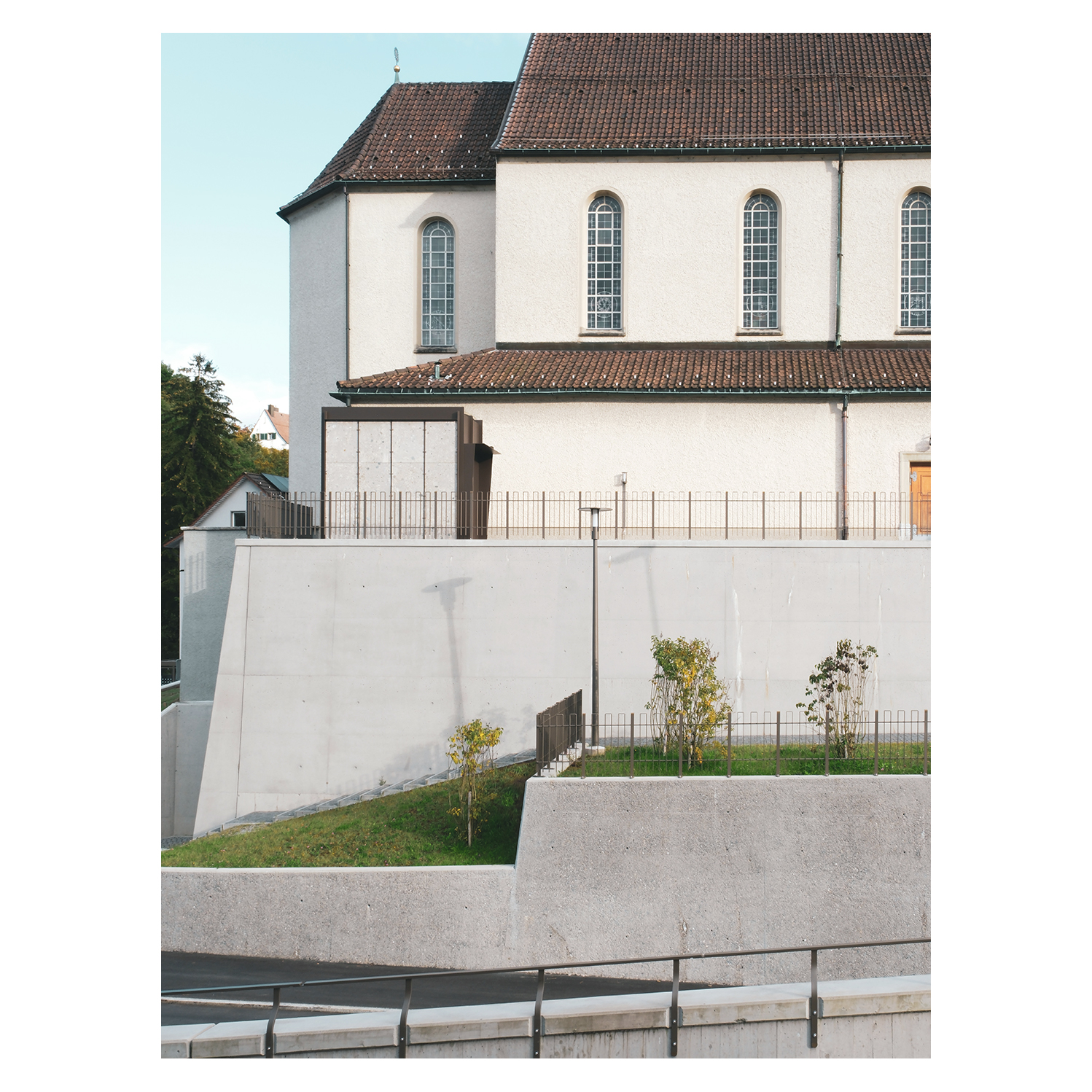 Erschliessung und Neubau Lift Kirche Herisau / Flühler Architektur St. Gallen Herisau 