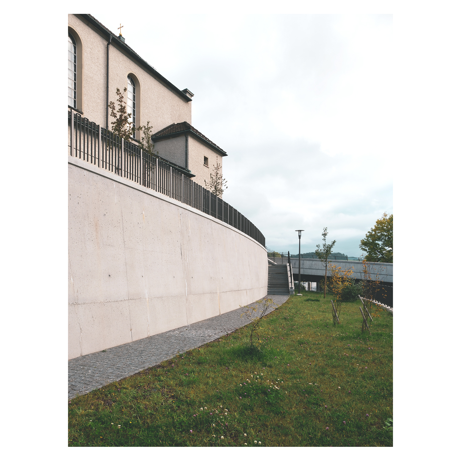 Erschliessung und Neubau Lift Kirche Herisau / Flühler Architektur St. Gallen Herisau 