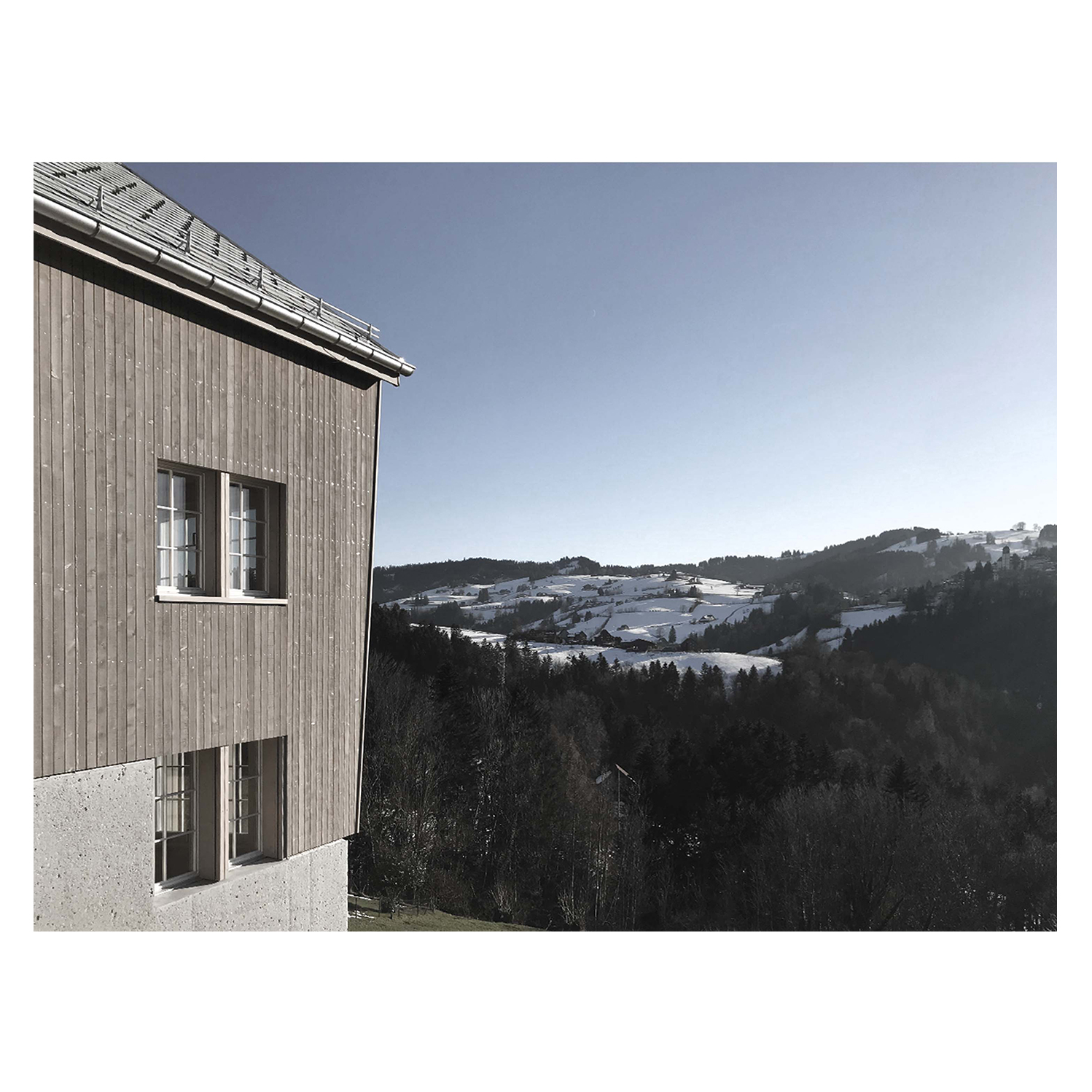 Atelierhaus Lobenschwendi Rehetobel / Flühler Architektur GmbH St.Gallen Herisau