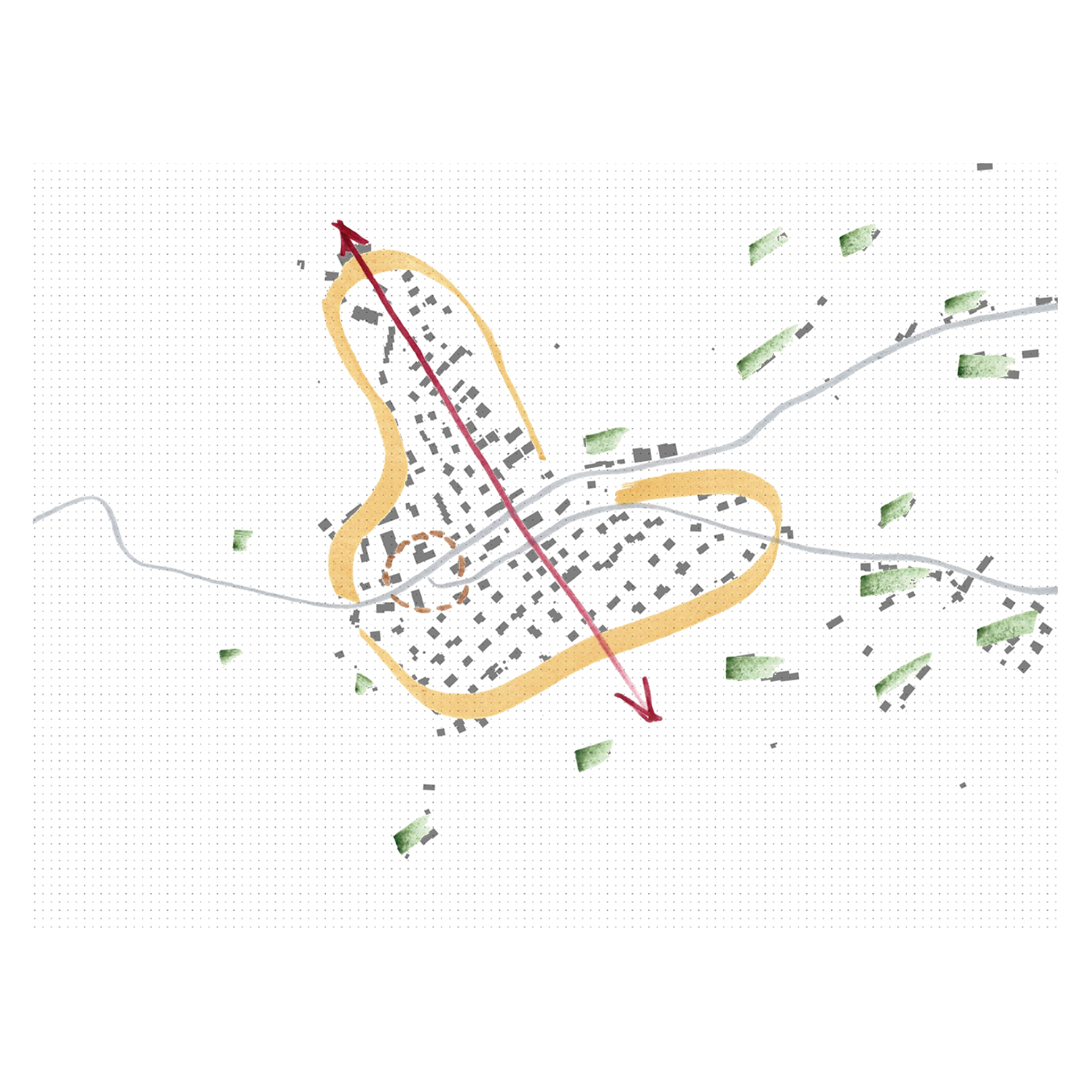 Studienauftrag Zentrumsentwicklung Speicherschwendi / Flühler Architektur St. Gallen Herisau